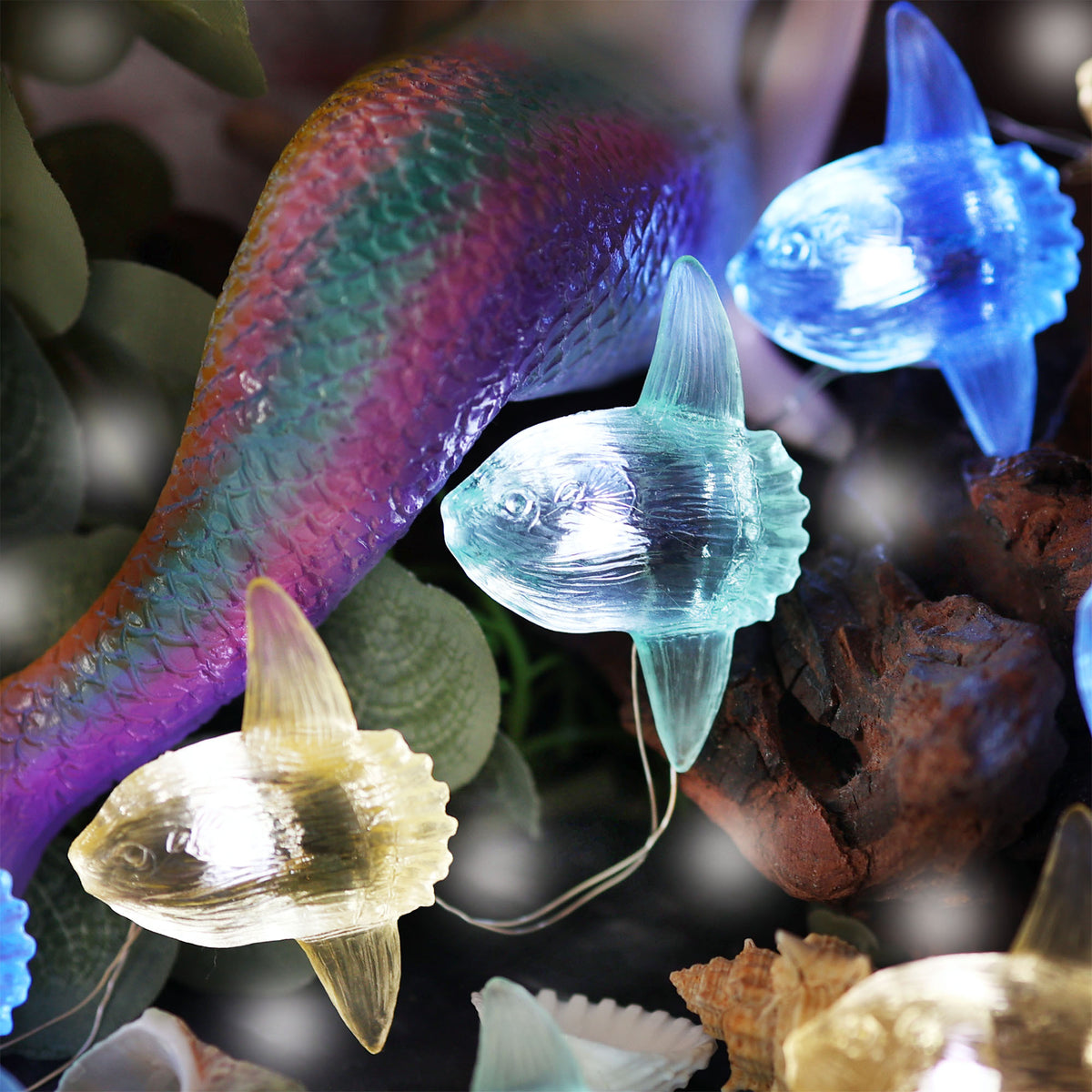Mola Mola Ocean Sunfish Fairy String Lights