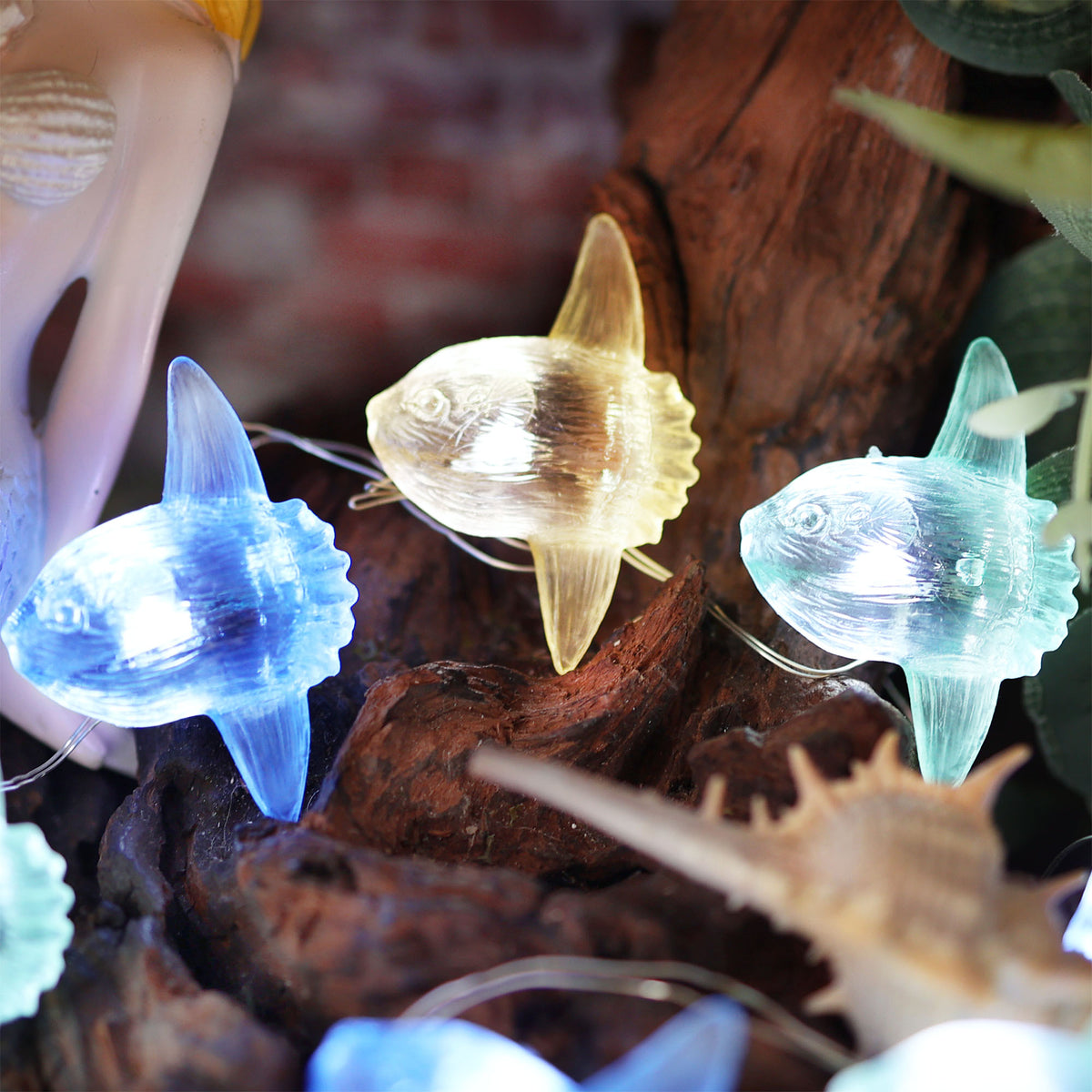 Mola Mola Ocean Sunfish Fairy String Lights