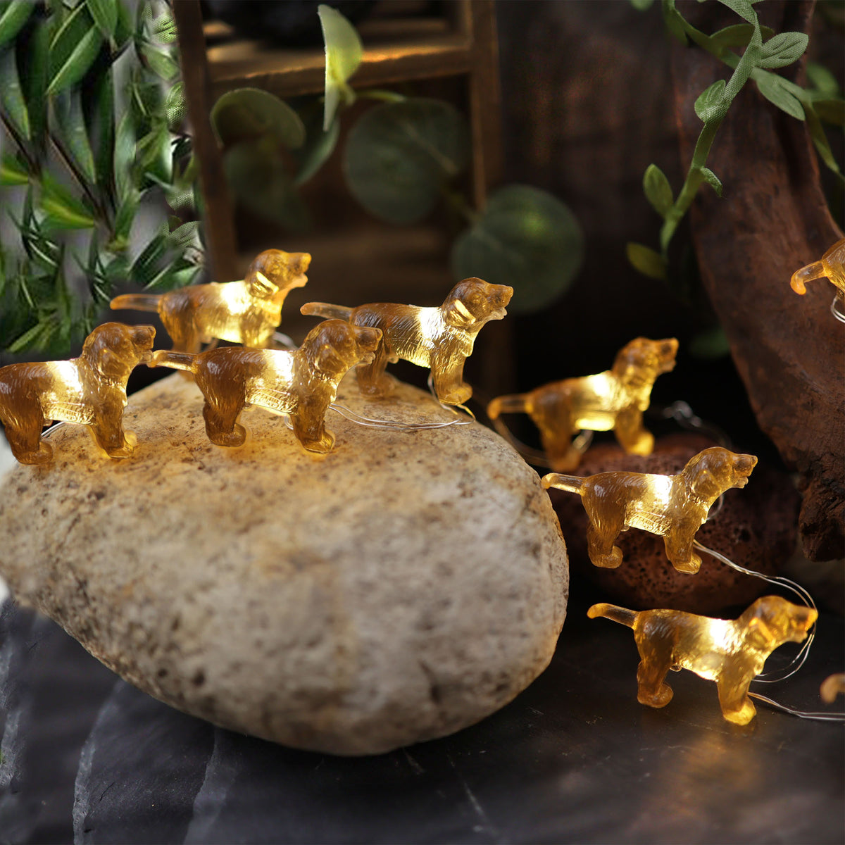 Dog Fairy String Lights for Dog Lover Gifts