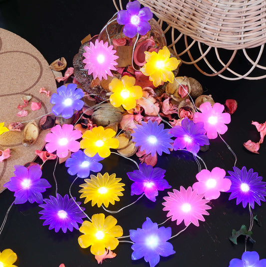春の花のフェアリーライト